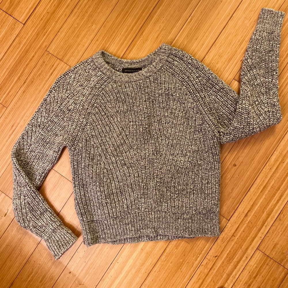 Pullover Banana Republic Grey Sweater
